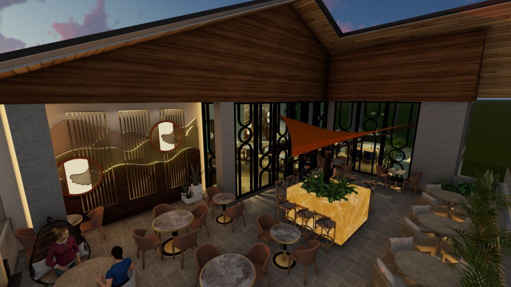 HEAVENS GARDEN RESTAURANT 7TH FLOOR 3D 001_20 - Photo