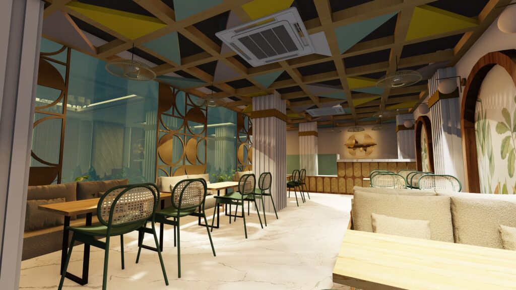 Heavens Garden hotel reception area