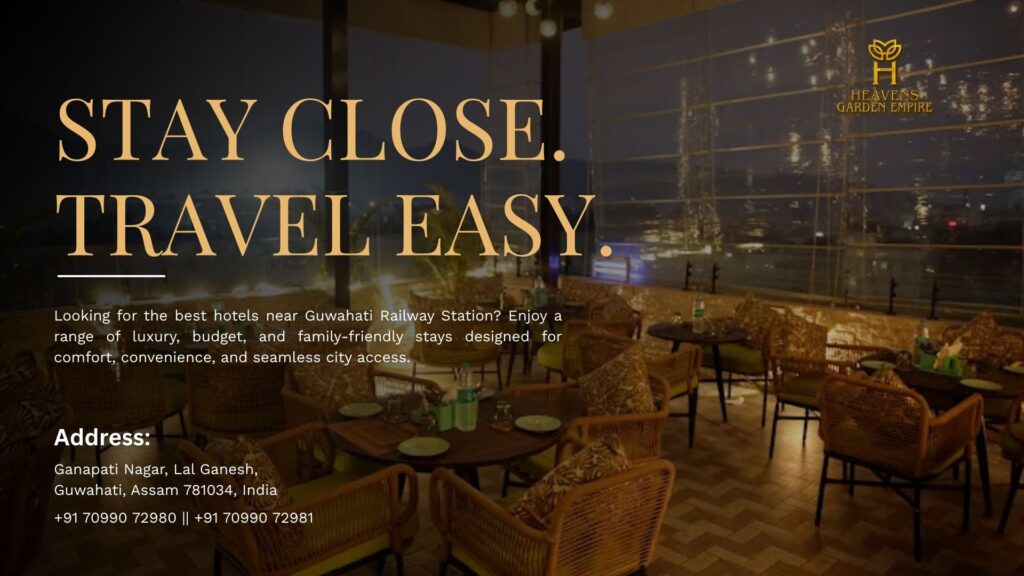 Hotel Heavens Garden Empire near Guwahati Railway Station