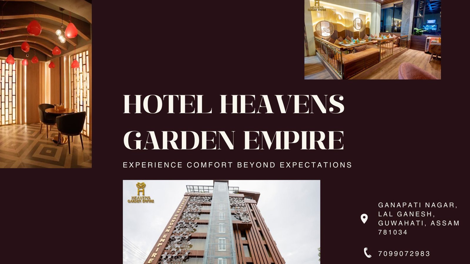 Multi-cuisine dining experience at Hotel Heavens Garden Empire