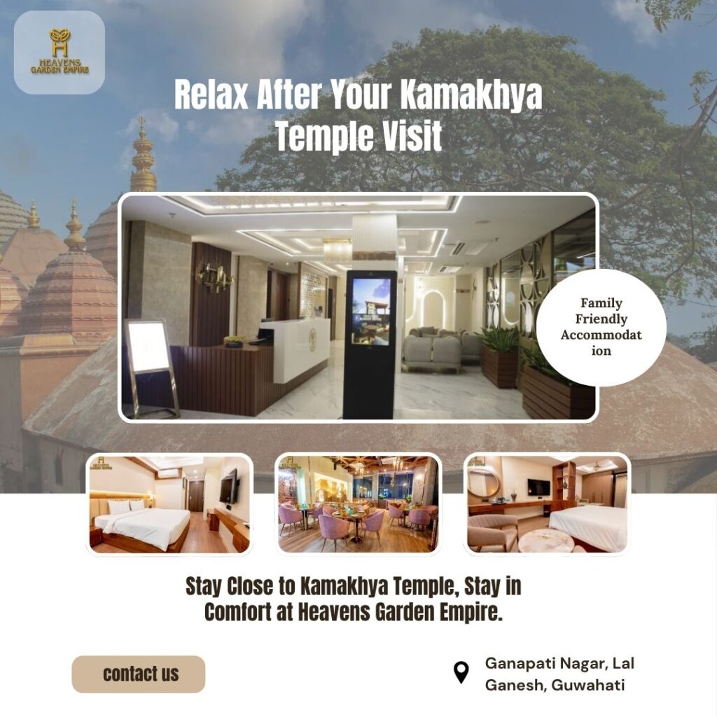 Hotel near Kamakhya temple Guwahati – Heavens Garden Empire luxury hotel exterior