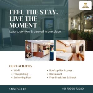 Hotel Near Lokhra Guwahati Deluxe Room